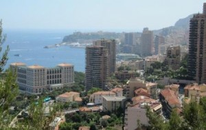 The surge in high-rise apartments neatly demarcate Monaco's low tax regime from that of France...