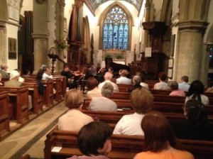 Listening to Brahms - concert in aid of Spirewatch, St. Mary's Church